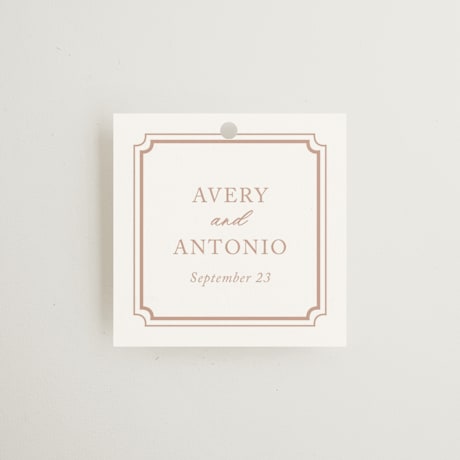 Wedding Favor Tags
