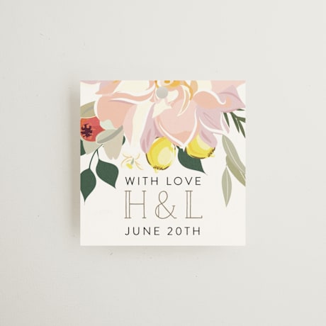 Wedding Favor Tags