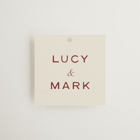 Wedding Favor Tags