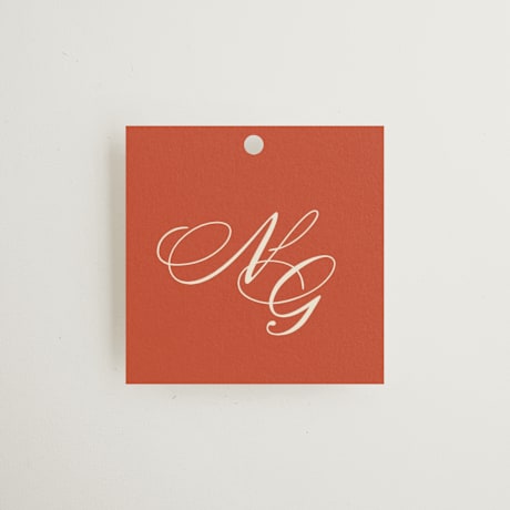 Wedding Favor Tags