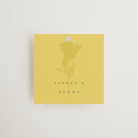 Wedding Favor Tags