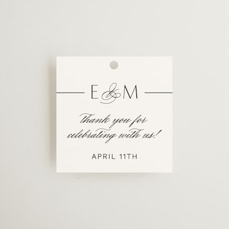 Wedding Favor Tags