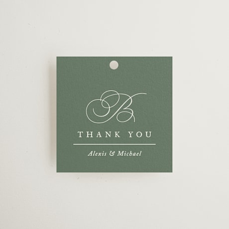 Wedding Favor Tags