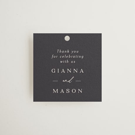 Wedding Favor Tags