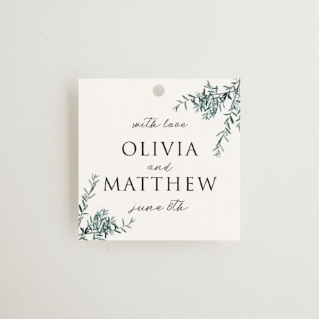 Wedding Favor Tags