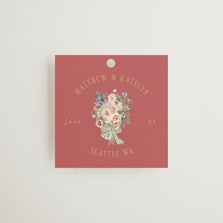 Wedding Favor Tags