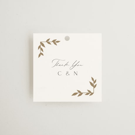 Wedding Favor Tags
