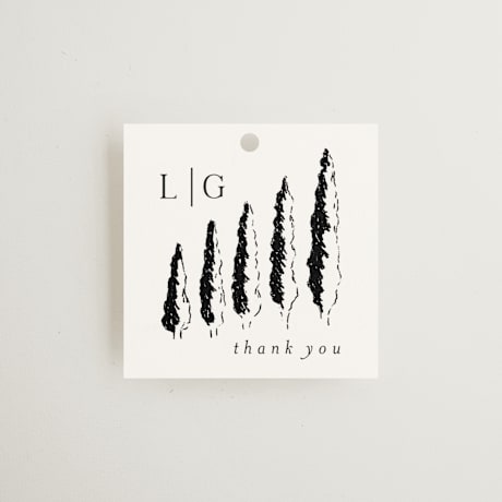 Wedding Favor Tags
