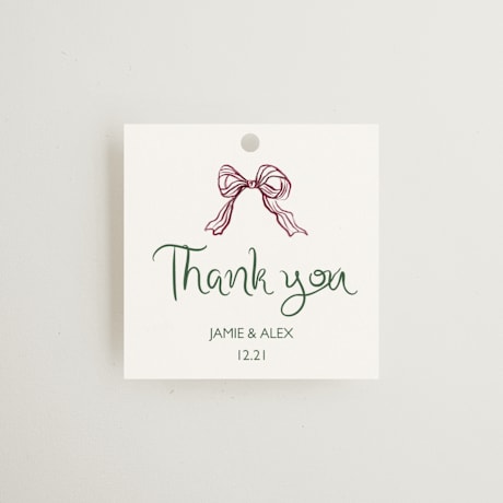Wedding Favor Tags