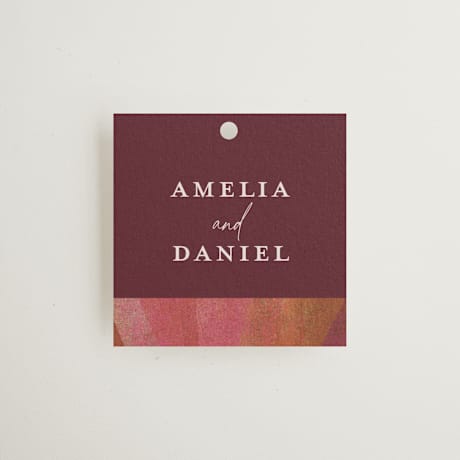 Wedding Favor Tags