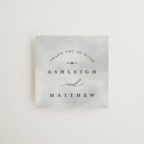 Wedding Favor Tags