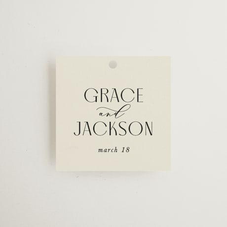 Wedding Favor Tags