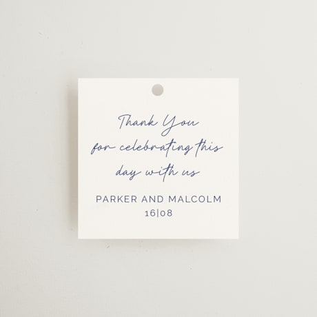 Wedding Favor Tags