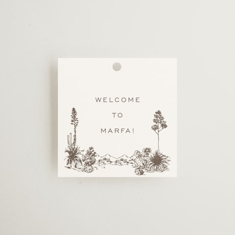 Wedding Favor Tags