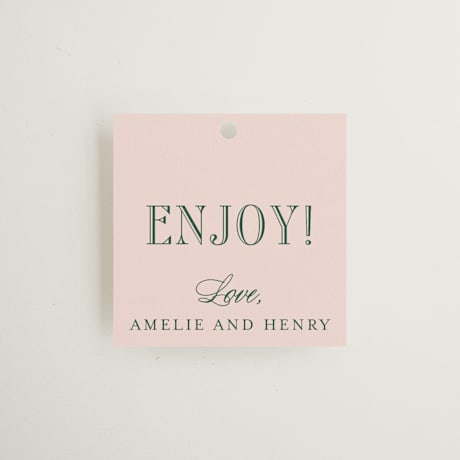 Wedding Favor Tags