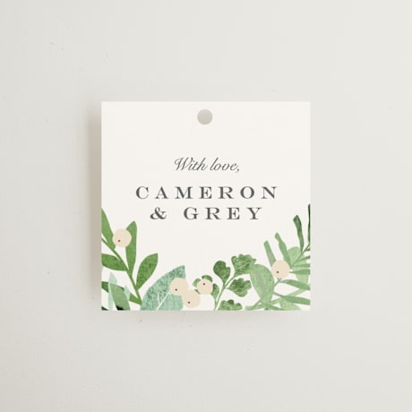 Wedding Favor Tags