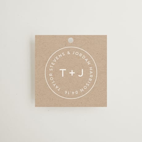 Wedding Favor Tags