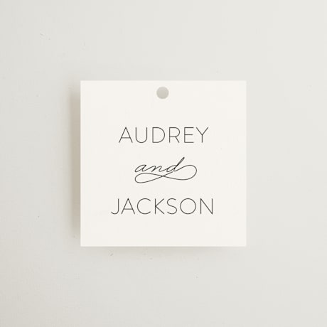 Wedding Favor Tags