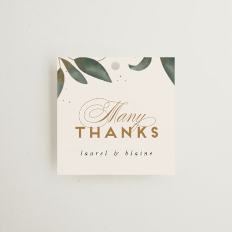 Wedding Favor Tags