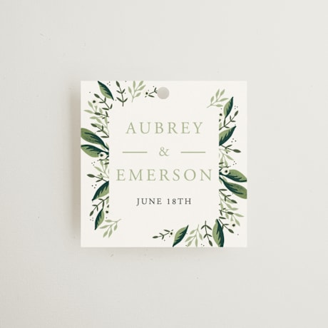 Wedding Favor Tags