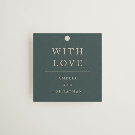 Wedding Favor Tags