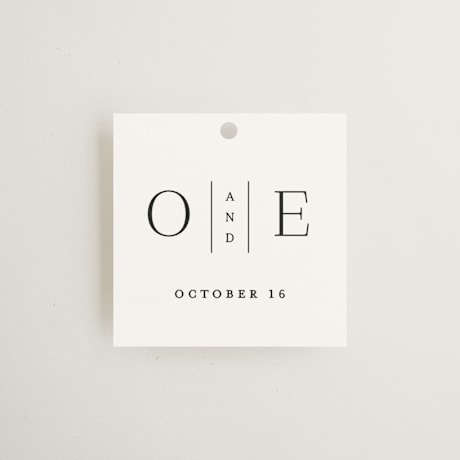Wedding Favor Tags