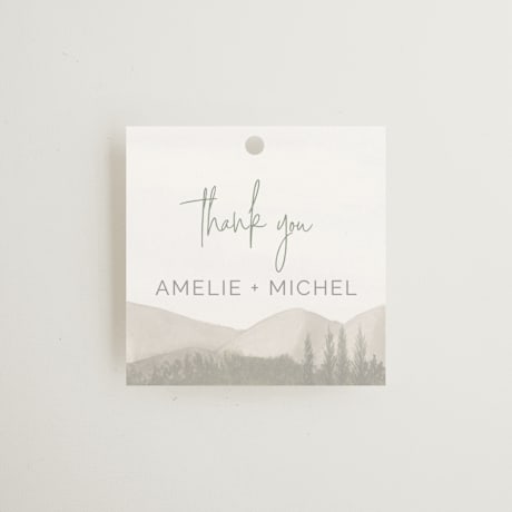 Wedding Favor Tags