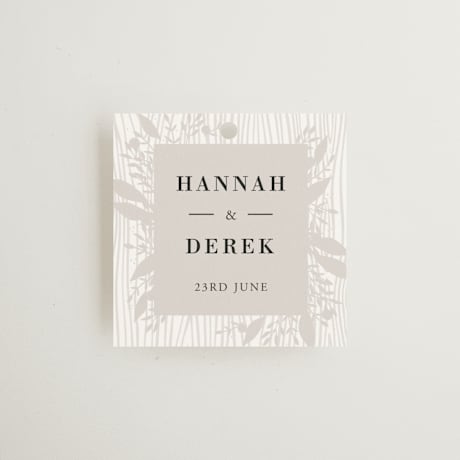 Wedding Favor Tags