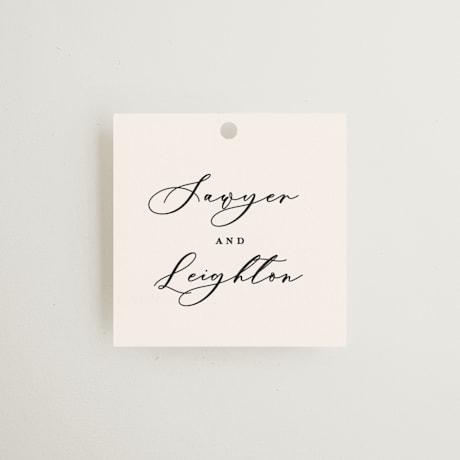 Wedding Favor Tags