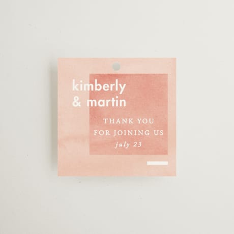 Wedding Favor Tags