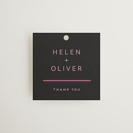 Wedding Favor Tags
