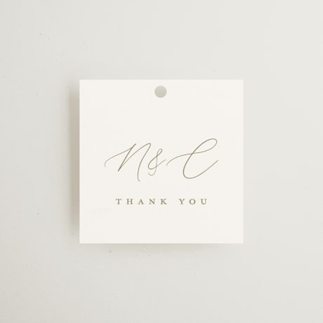 Wedding Favor Tags