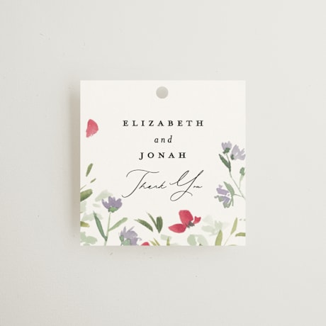 Wedding Favor Tags
