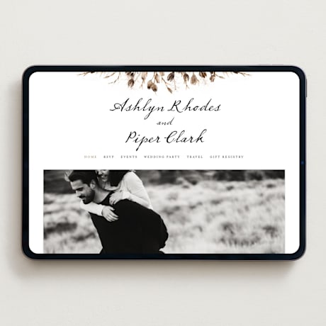 Wedding Website