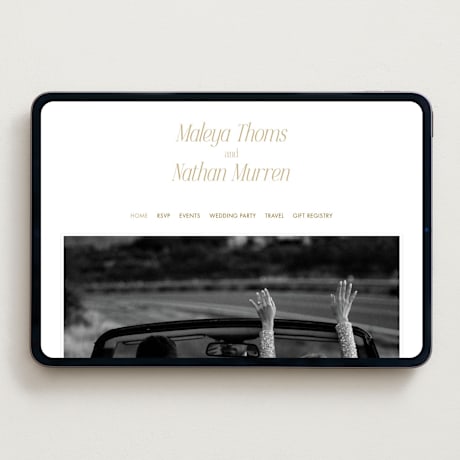 Wedding Website