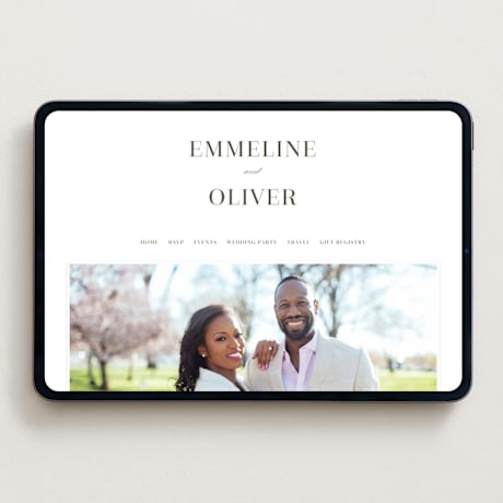 Wedding Website