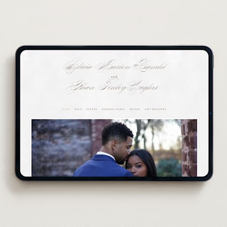 Wedding Website