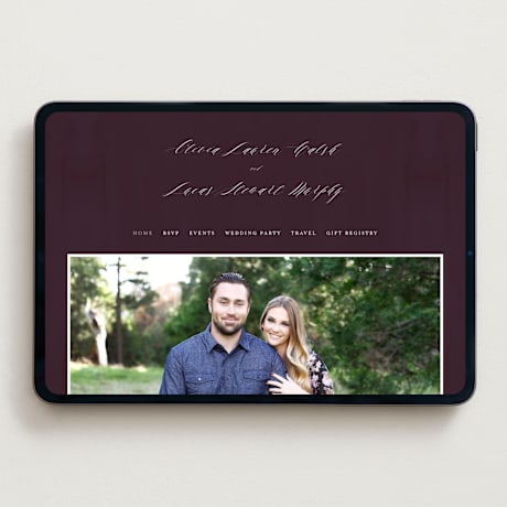 Wedding Website
