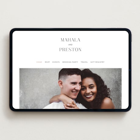 Wedding Website