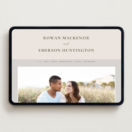 Wedding Website