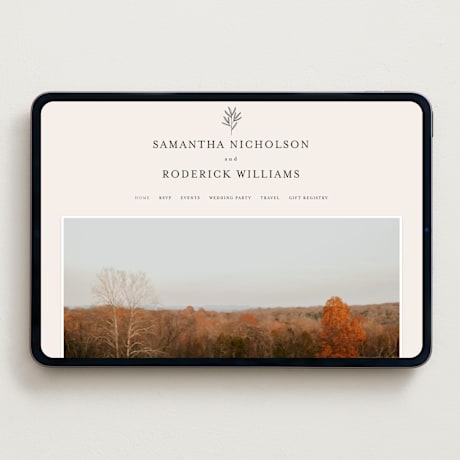 Wedding Website