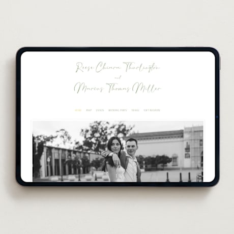 Wedding Website