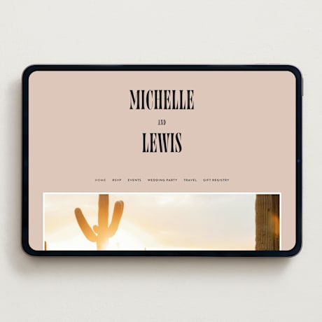 Wedding Website