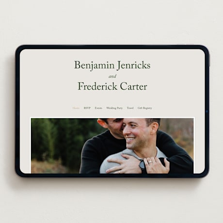 Wedding Website