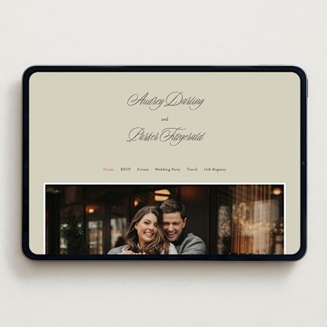 Wedding Website