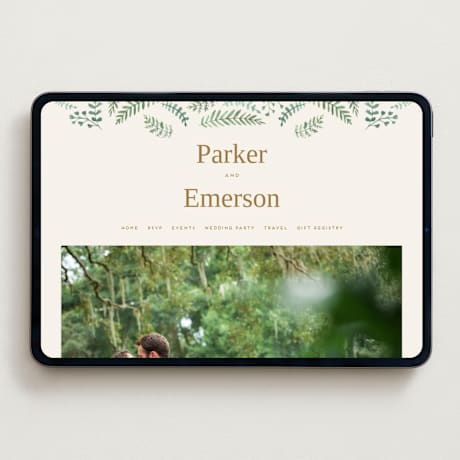 Wedding Website