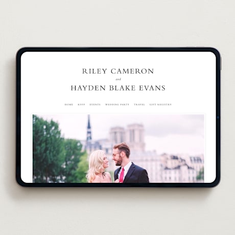 Wedding Website