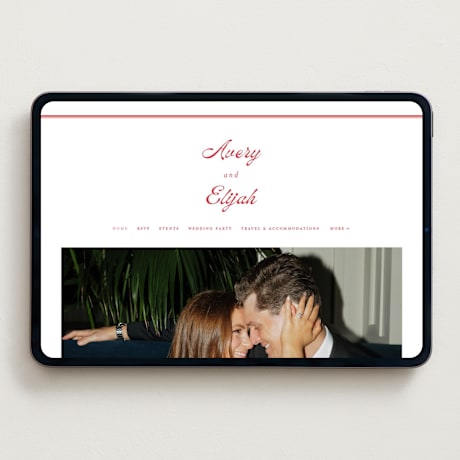 Wedding Website