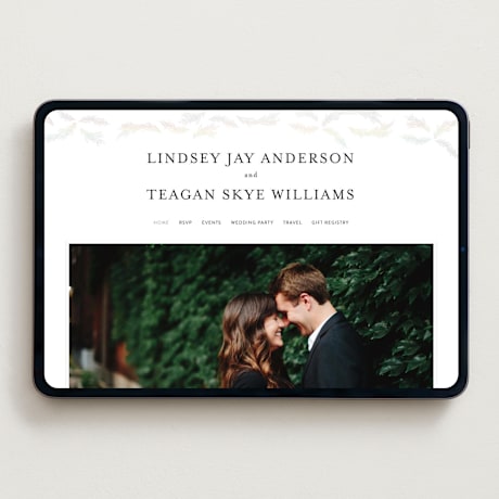Wedding Website