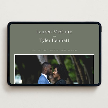 Wedding Website